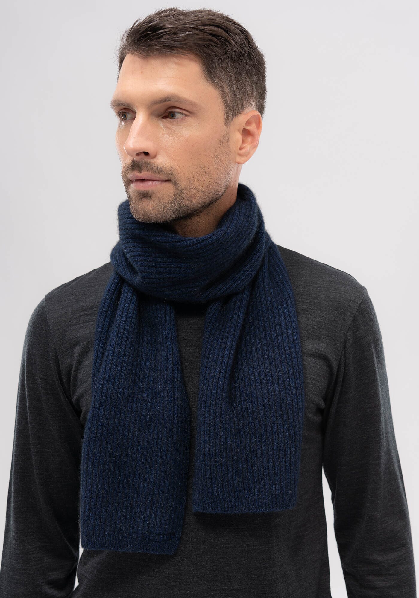 Ribbed Scarf Scarf Merinomink