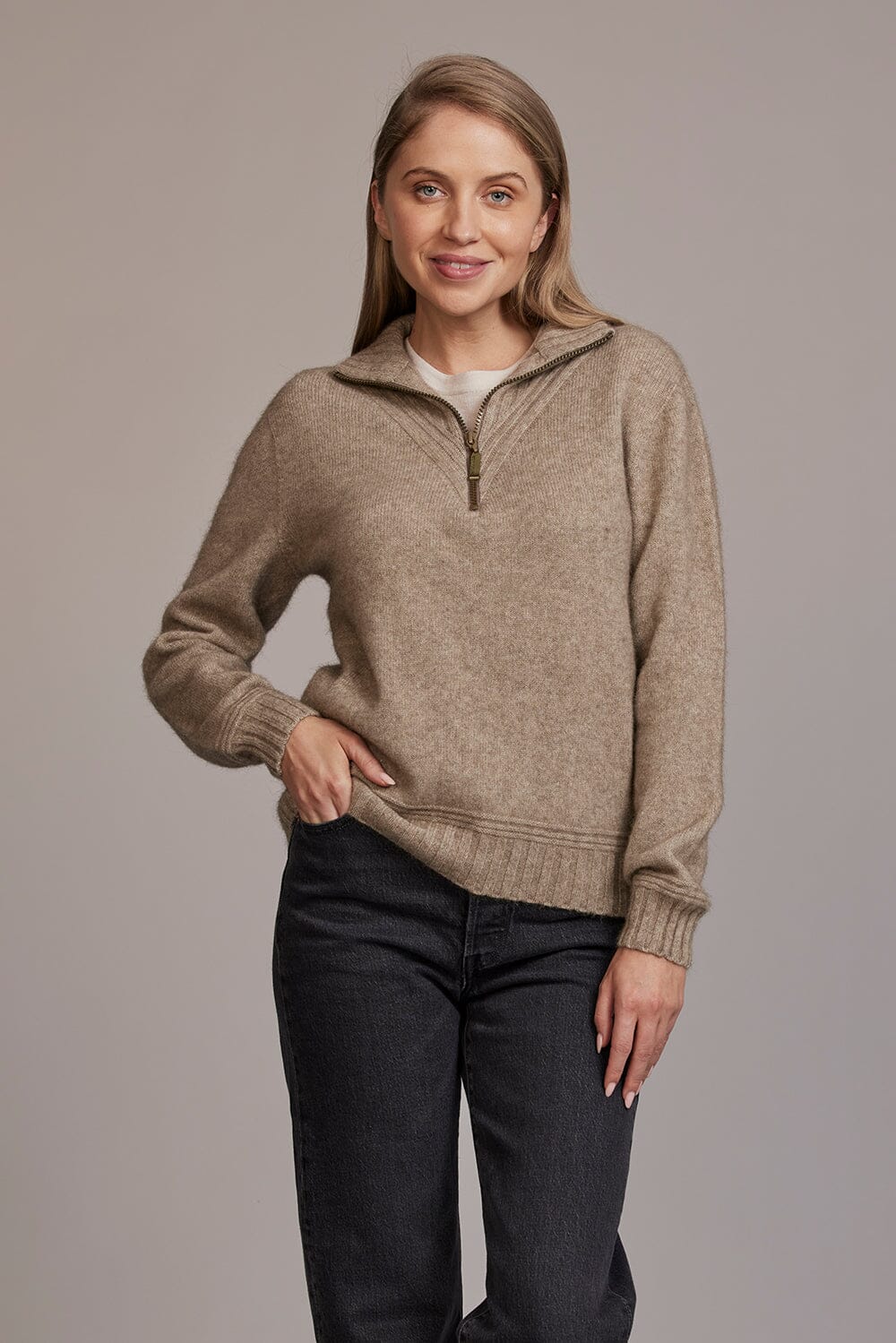 Ridge Funnel Neck McDonald Women Sweater McDonald 