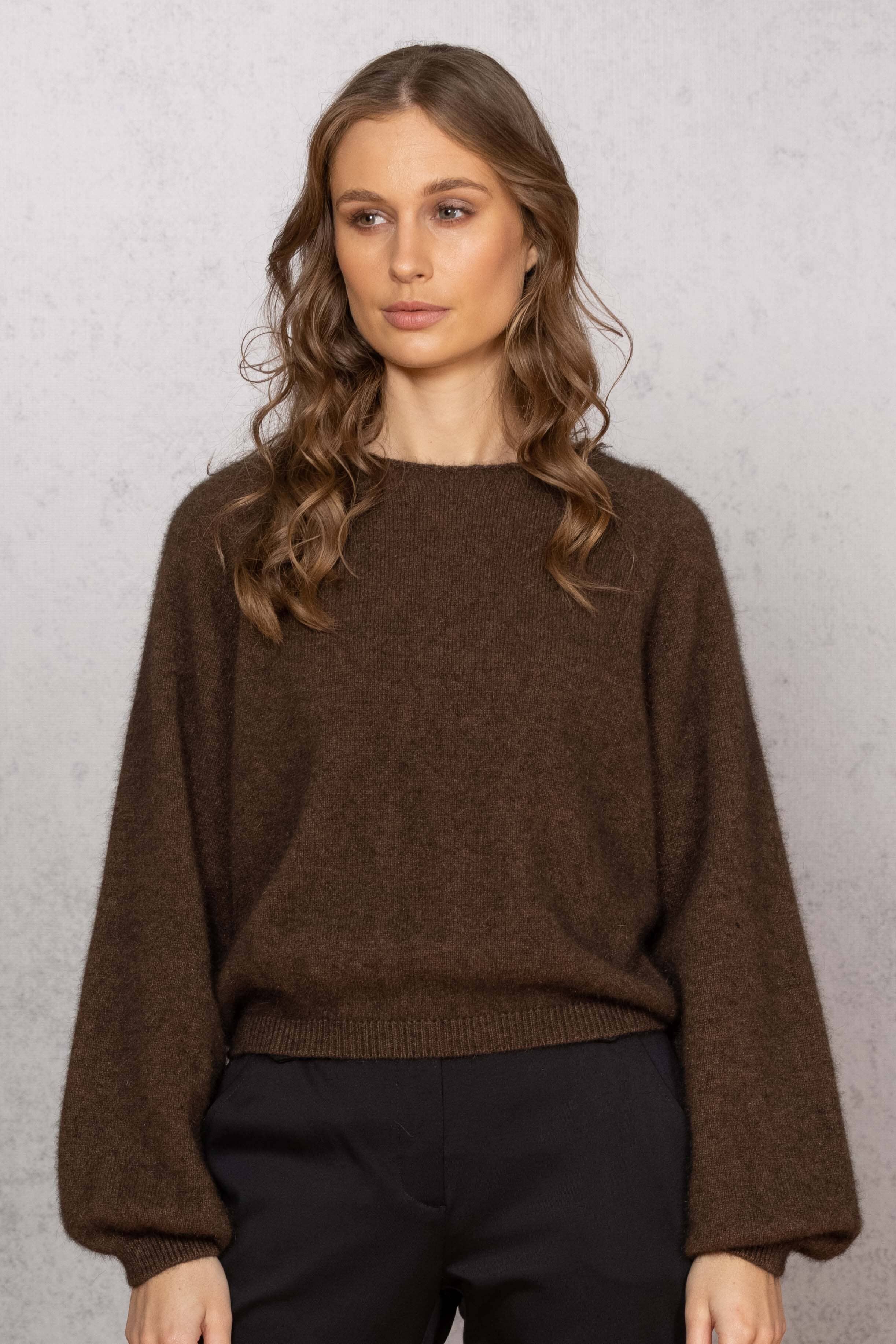 Bellow Sleeve Top Women Sweater Noble Wilde 
