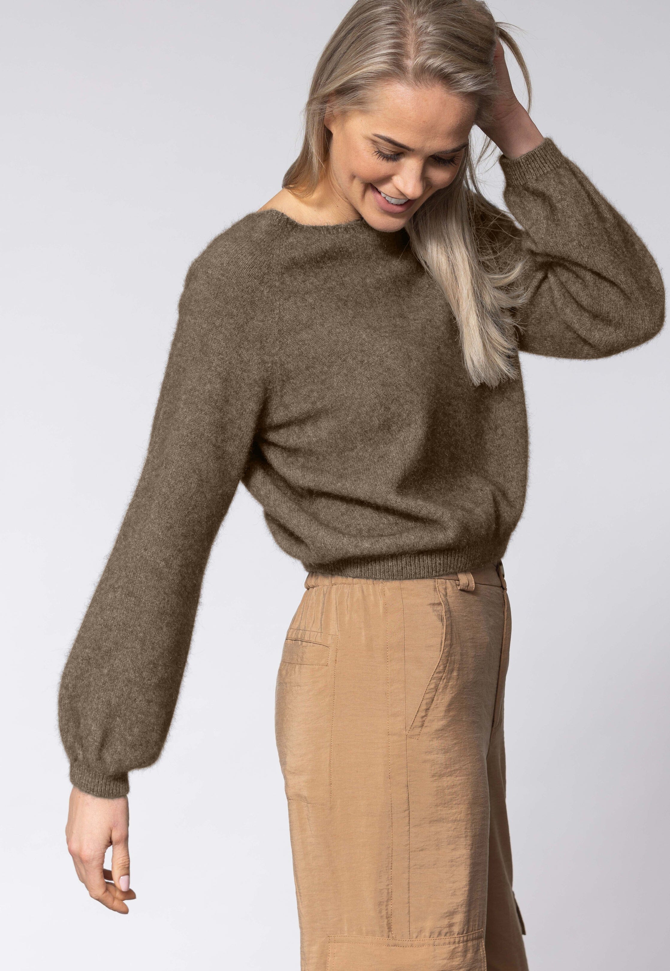 Bellow Sleeve Top Women Sweater Noble Wilde 