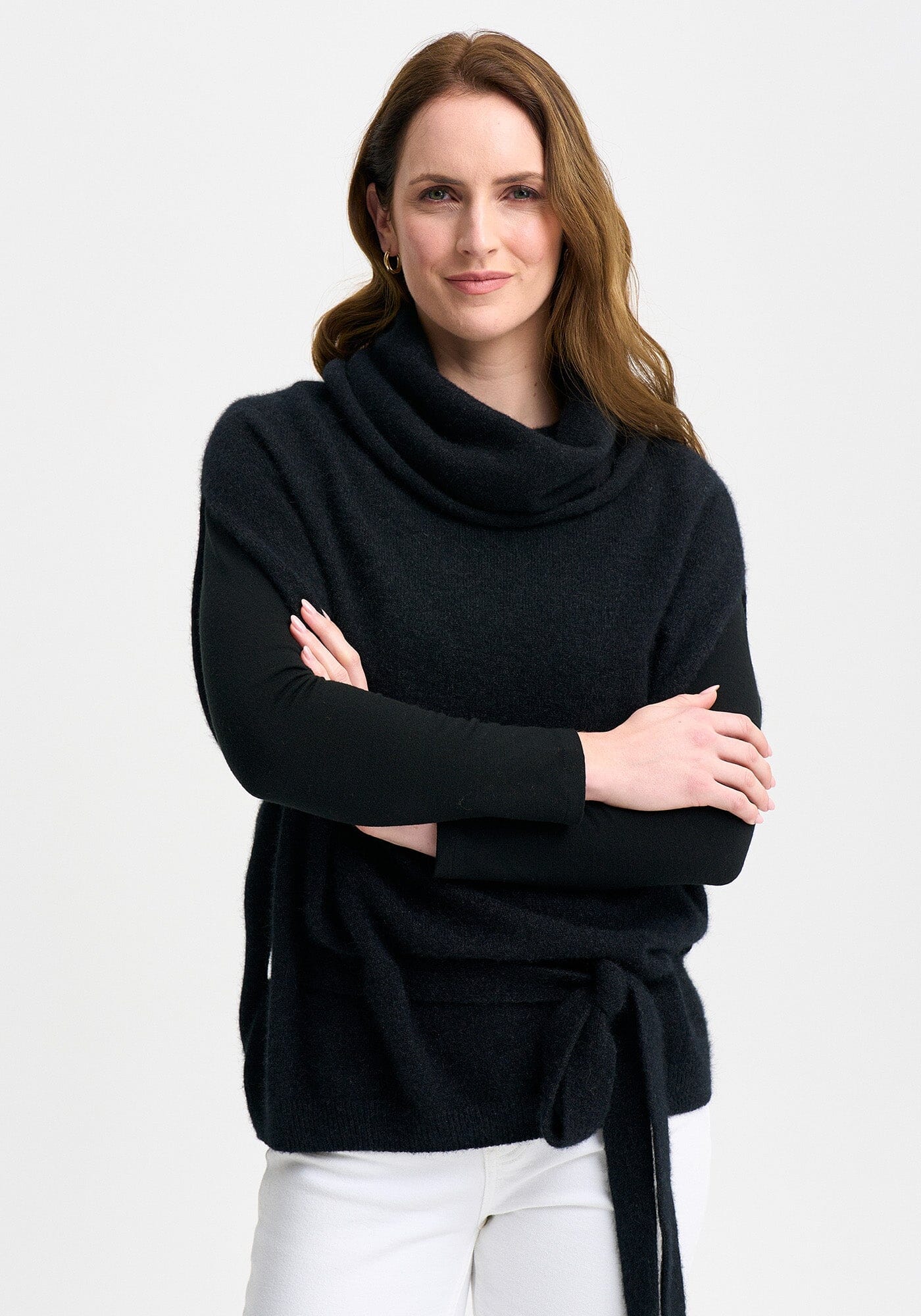 Cassie Belted Cape Merinomink Women Sweater Merinomink 