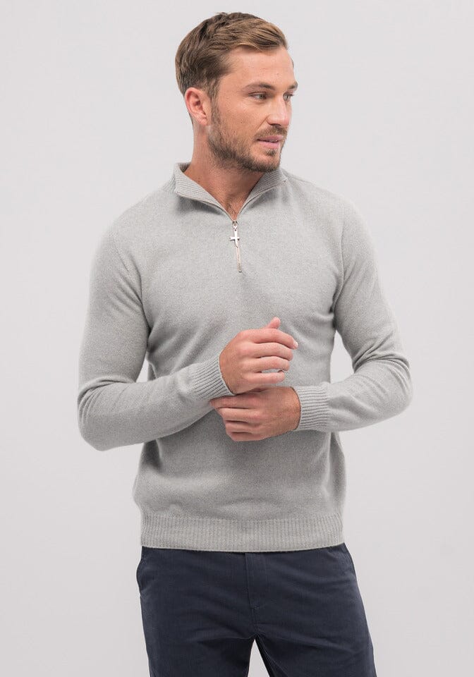 Cassum Half Zip Sweater Untouched World Mens Sweater Untouched World 