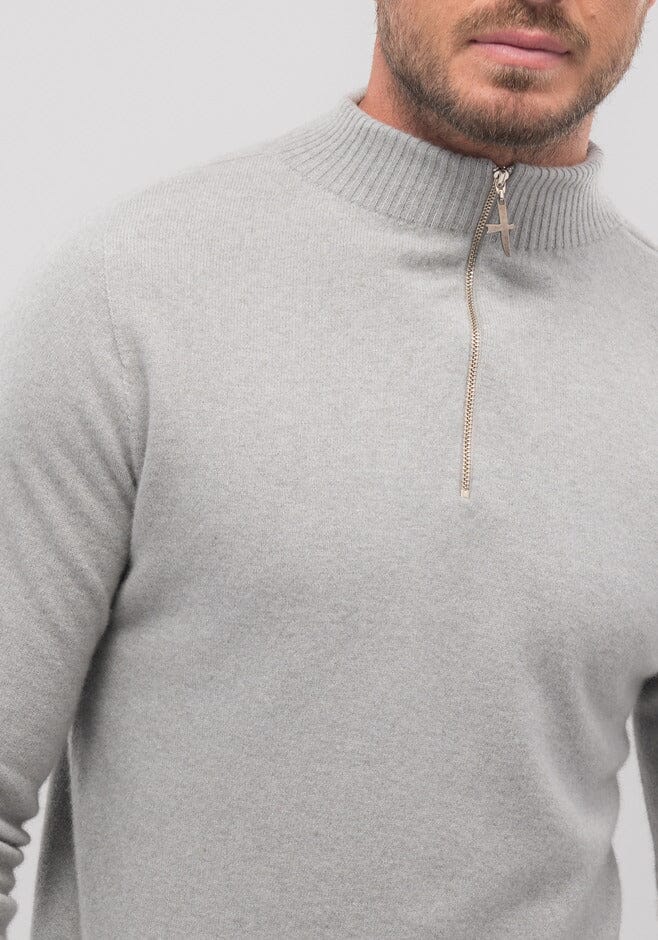 Cassum Half Zip Sweater Untouched World Mens Sweater Untouched World 