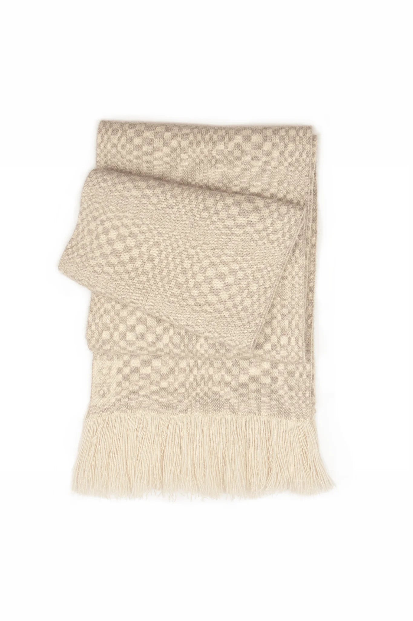 Chessboard Tassel Scarf Scarf Elka 