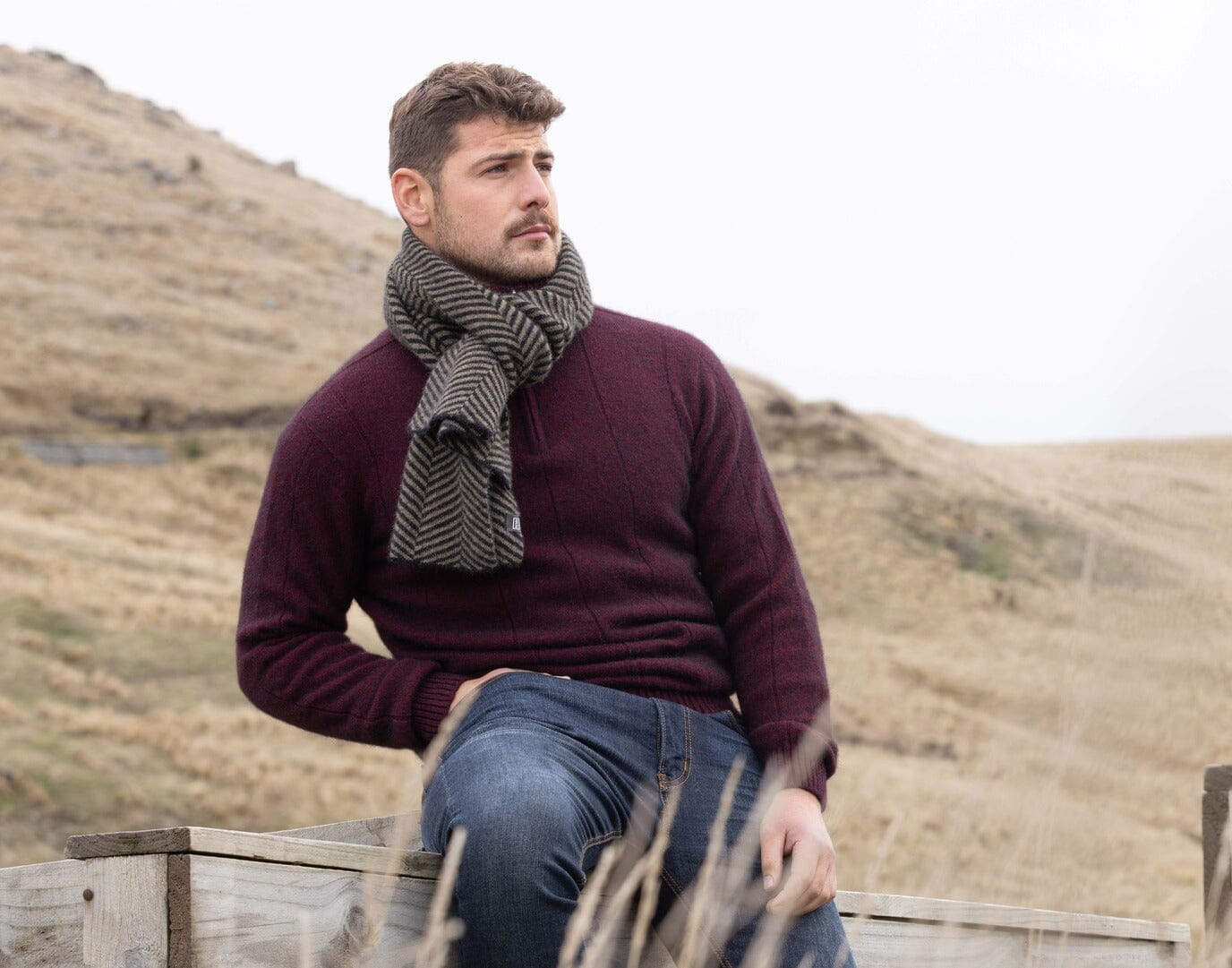 Cheveron Scarf Noble Wilde Scarf Noble Wilde 