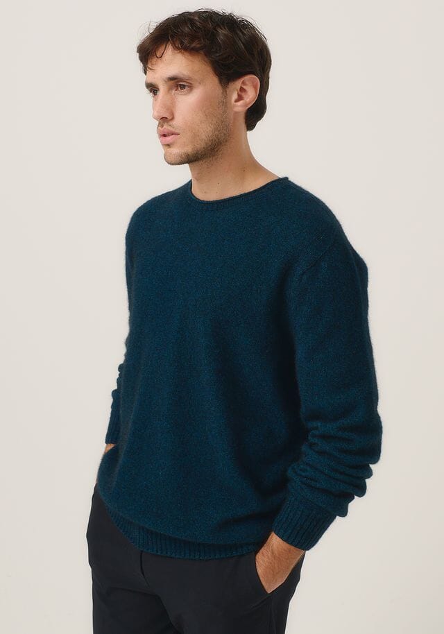 Classic Crew Sweater Mens Sweater Merinomink 