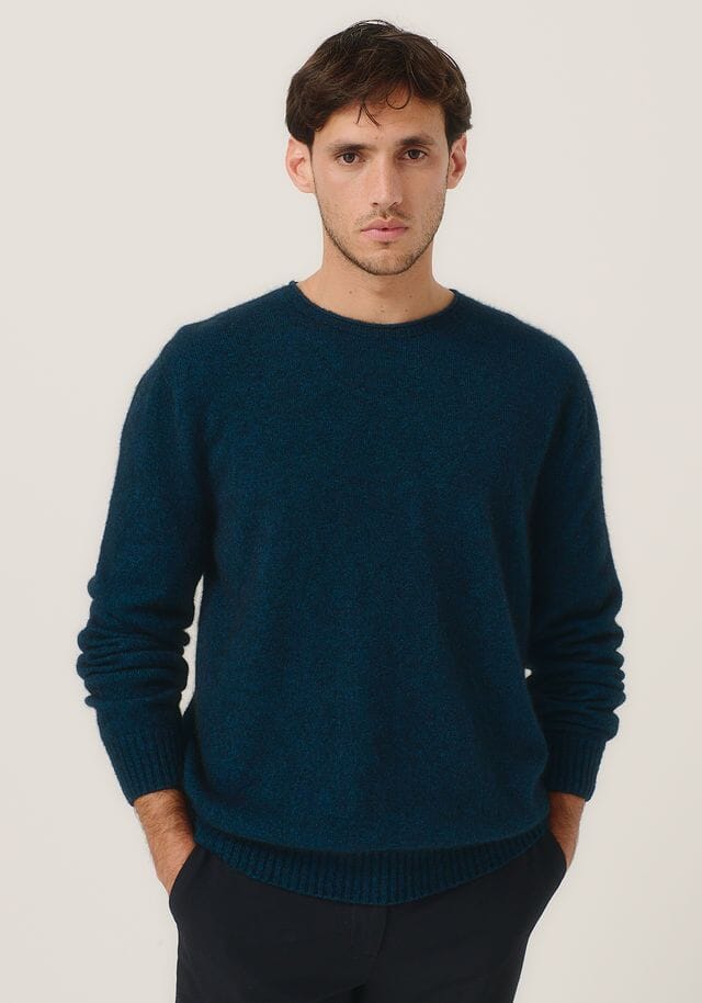 Classic Crew Sweater Mens Sweater Merinomink 