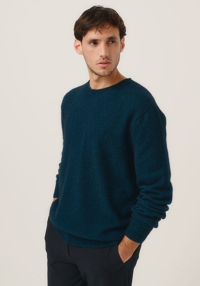 Classic Crew Sweater Mens Sweater Merinomink 