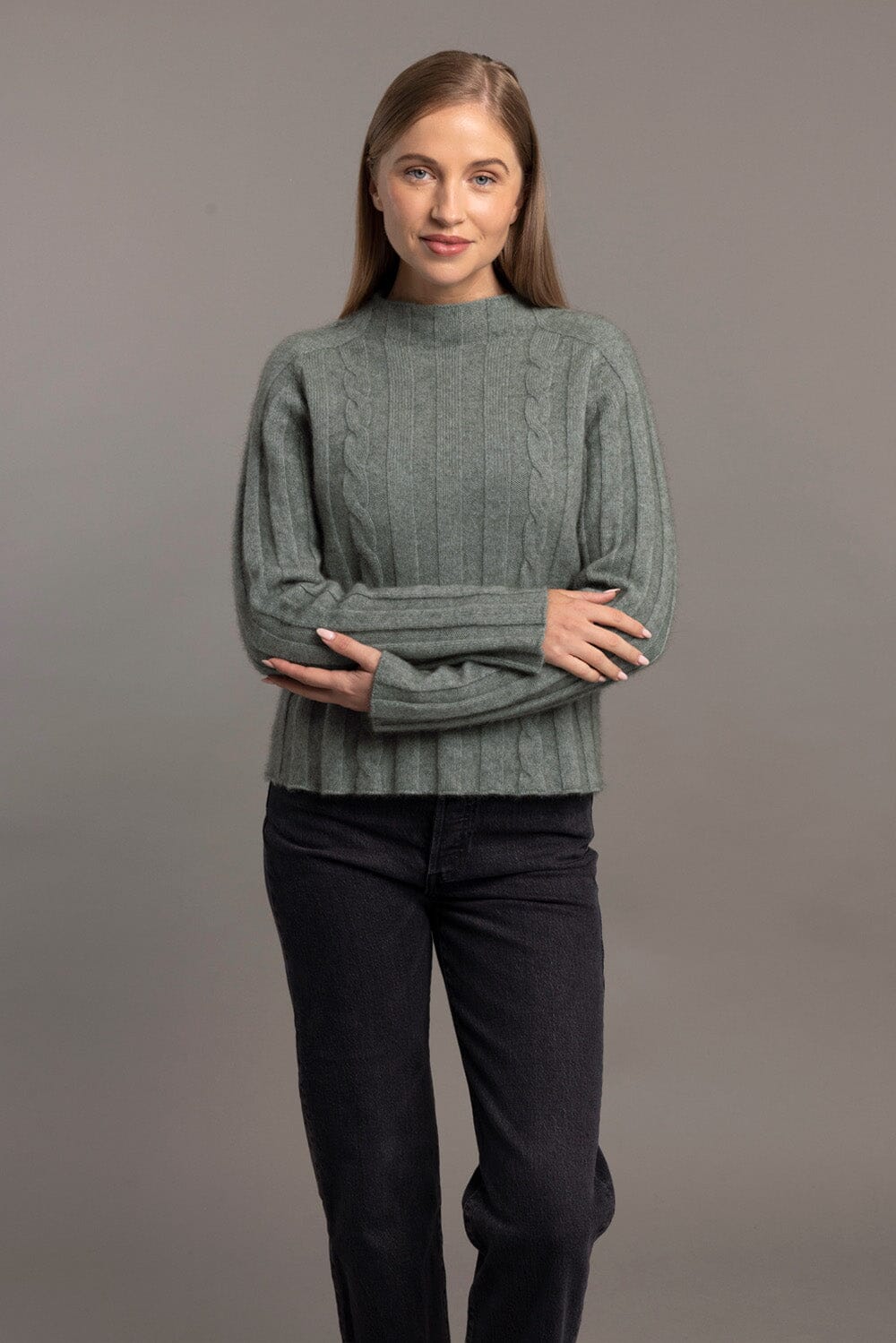 Corrugated Cable Pullover McDonald Women Sweater McDonald 