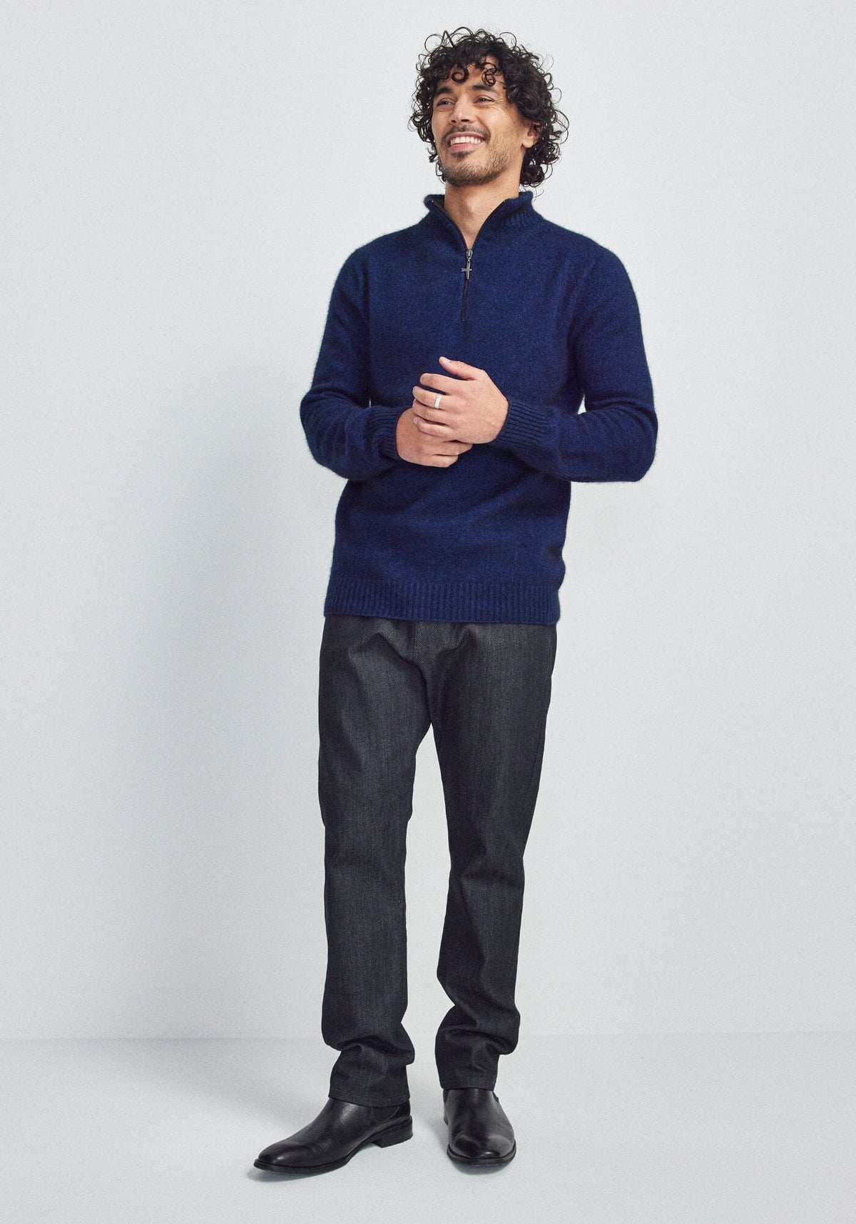 Estuary 1/2 Zip UW Mens Sweater Untouched World 