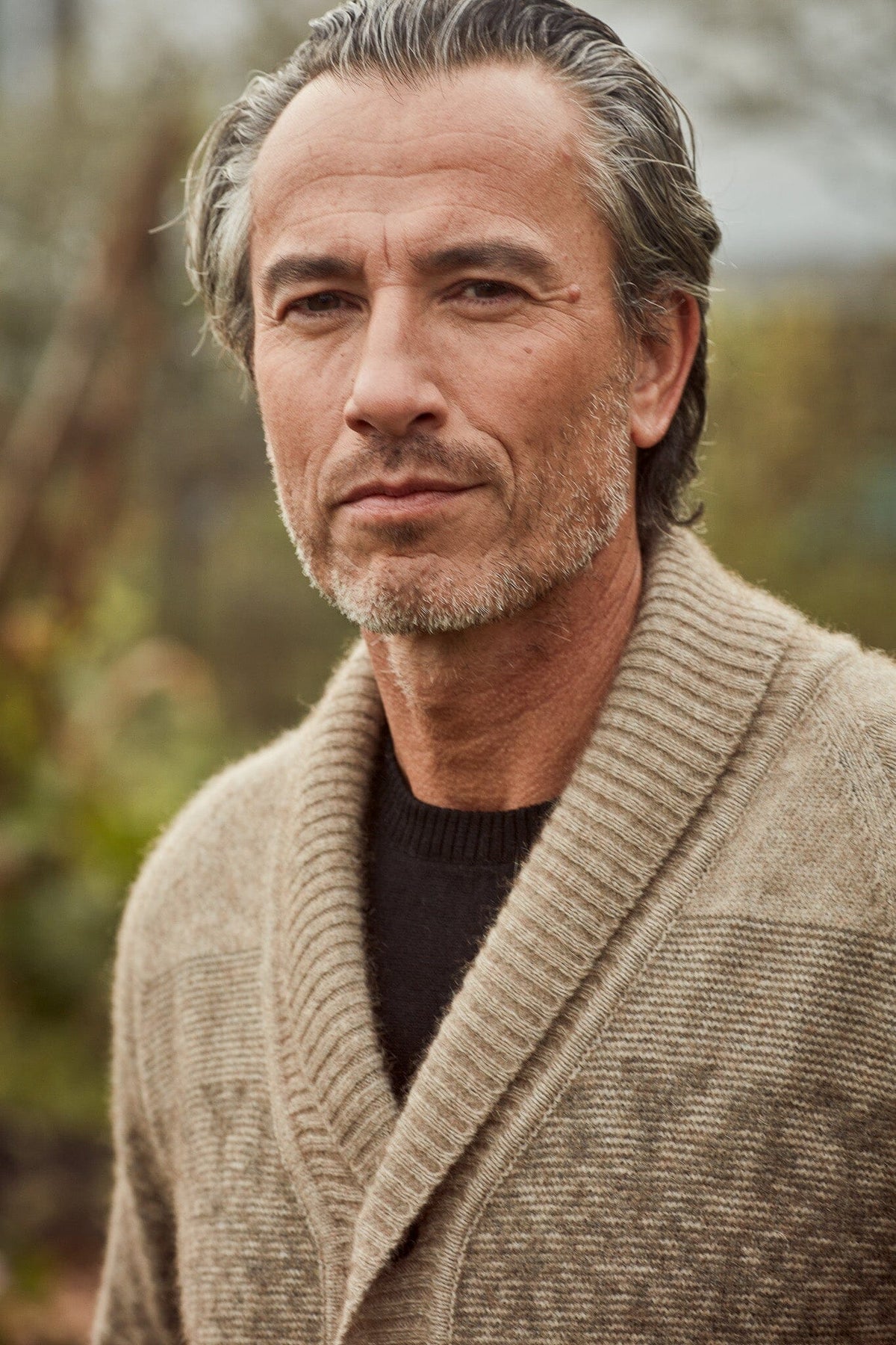Fair Isle Shaw Cardigan Mens Cardigan McDonald 