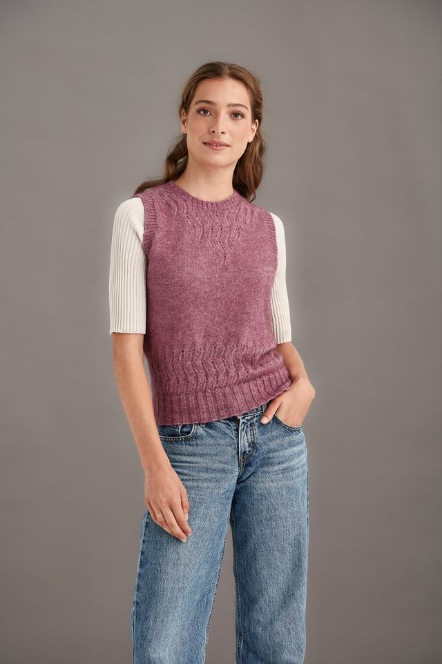 Herringbone Lace Vest McDonald Women Vest McDonald 