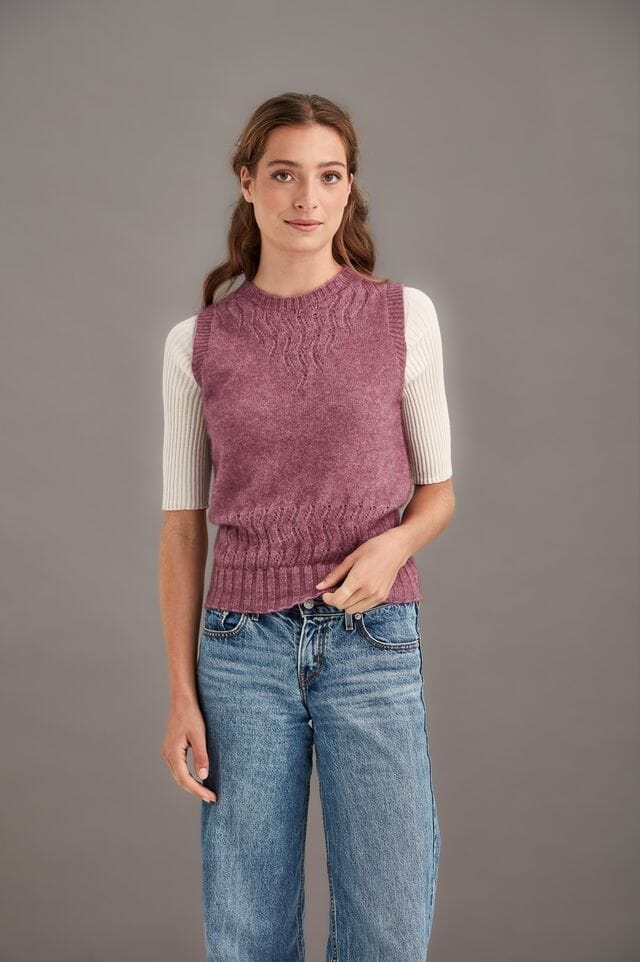 Herringbone Lace Vest McDonald Women Vest McDonald 