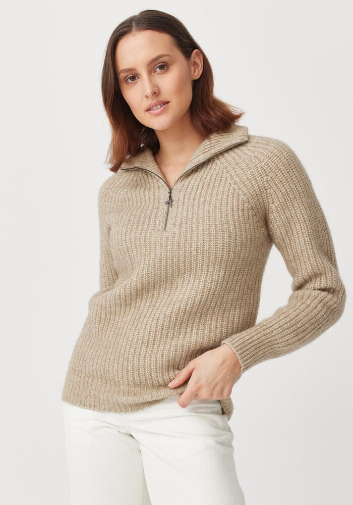 Kenzie Zip Sweater Untouched World Women Sweater Untouched World 