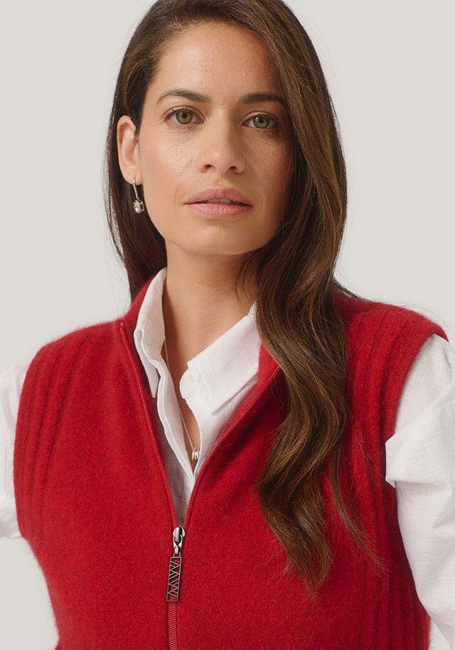 Mattison Vest Merinomink Women Vest Merinomink 
