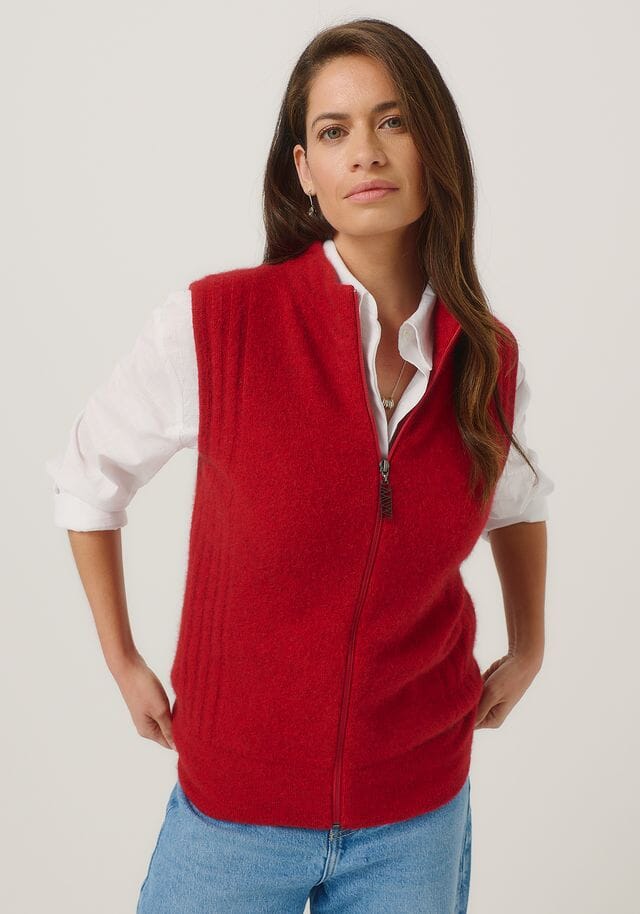 Mattison Vest Merinomink Women Vest Merinomink 