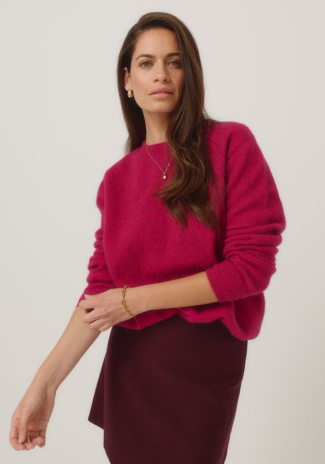 Mia Crew Merinomink Women Sweater Merinomink 