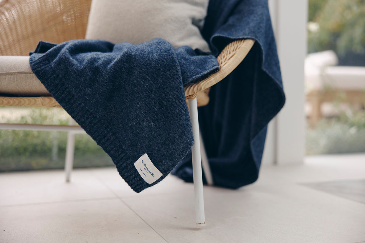 MM Throw - New Colours Throw Merinomink 