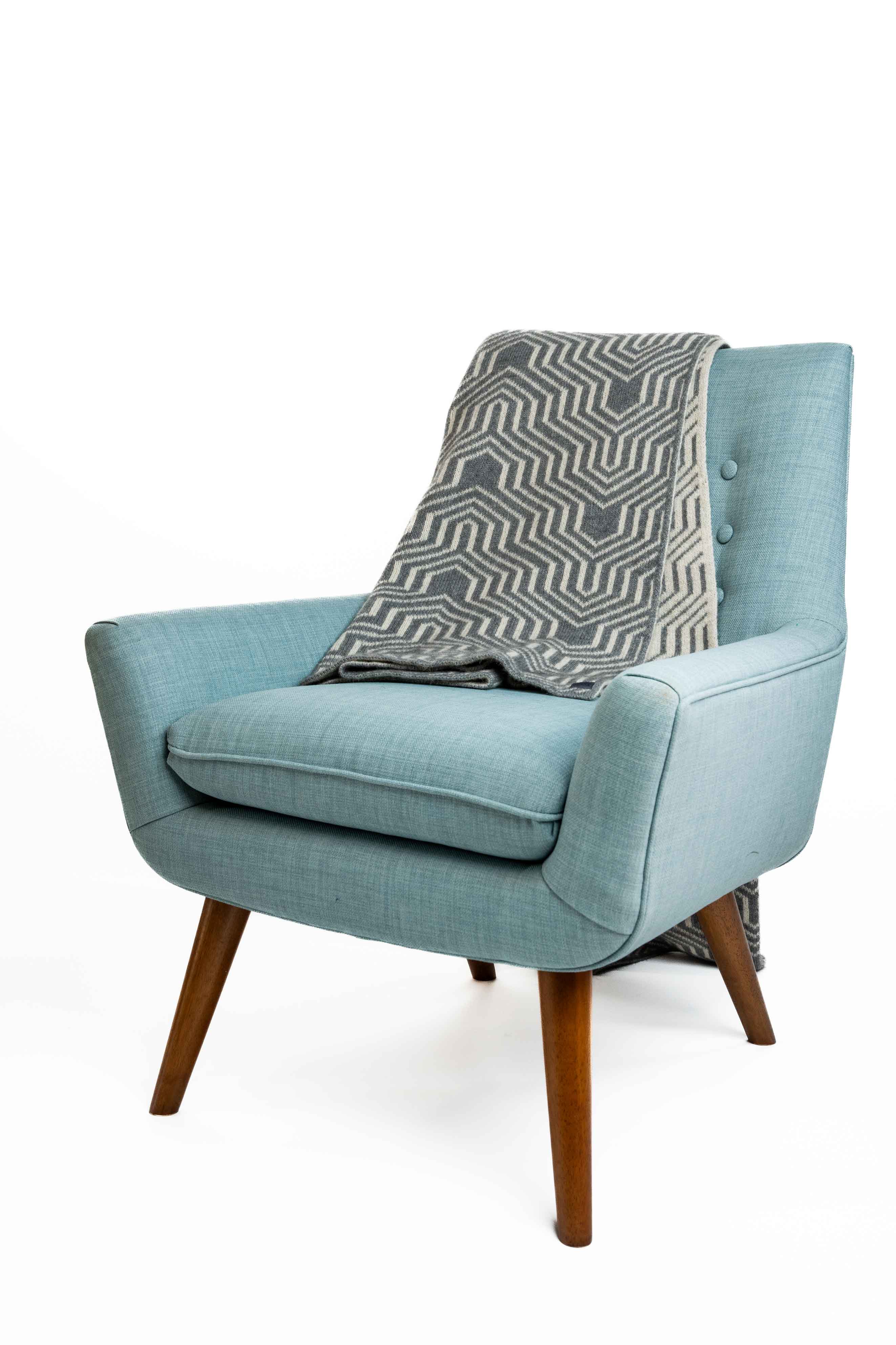 Patterned Throw KO Throw Koru 