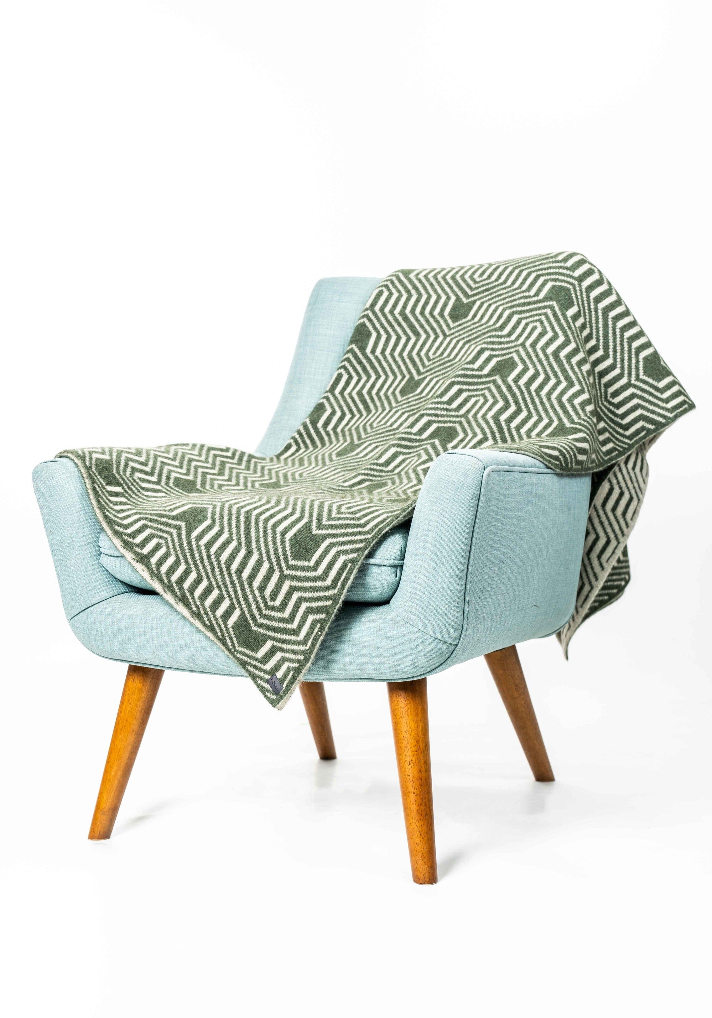 Patterned Throw Koru Throw Koru 
