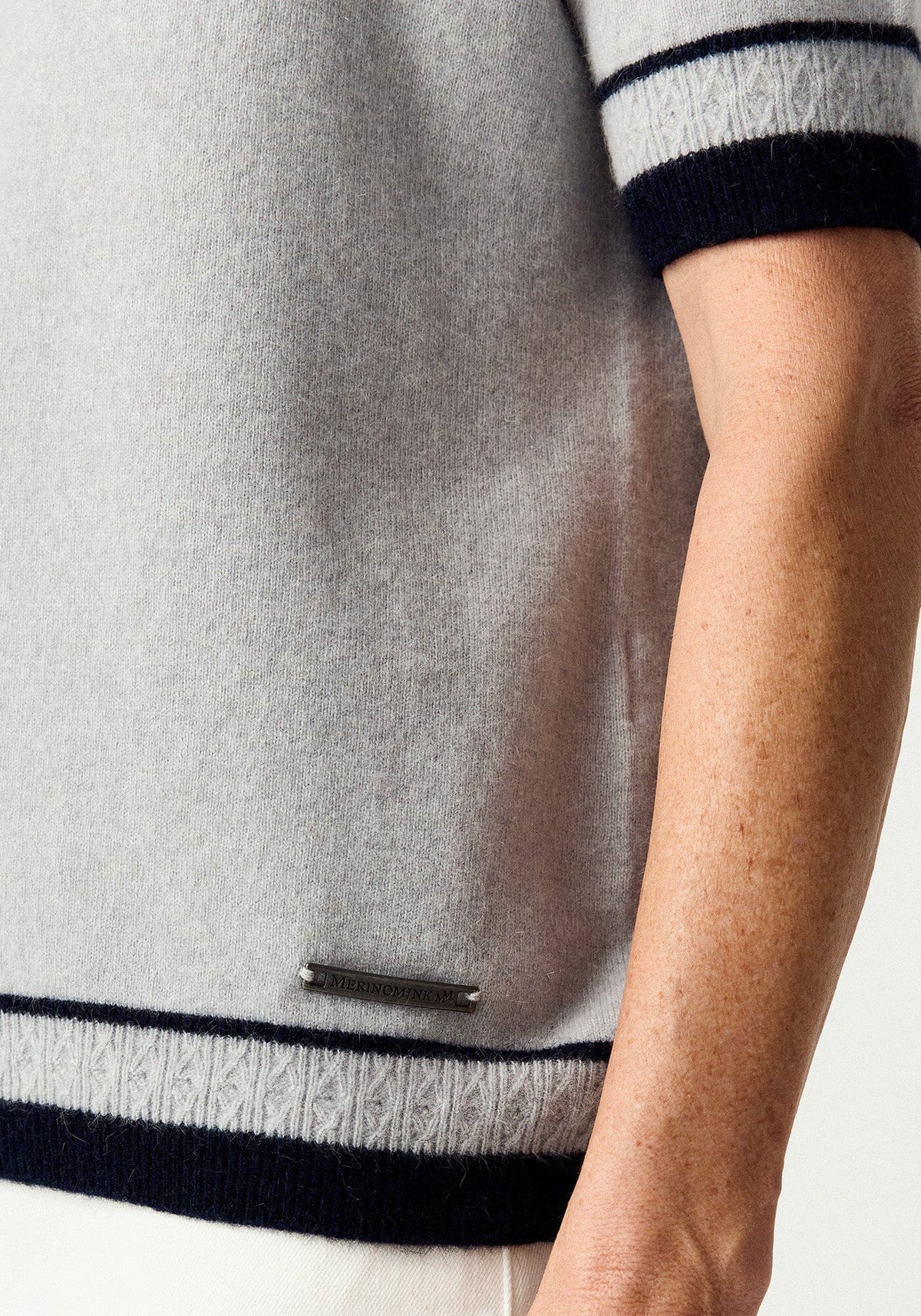 Piha Tee Cashmere/Possum/Silk Merinomink 