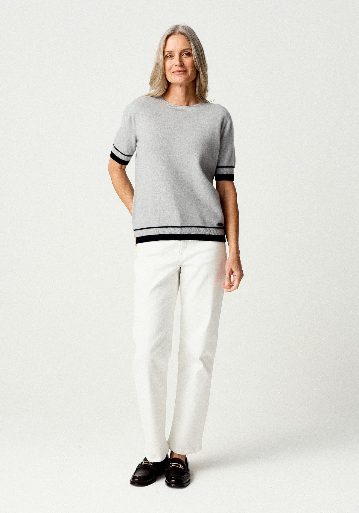 Piha Tee Cashmere/Possum/Silk Merinomink 