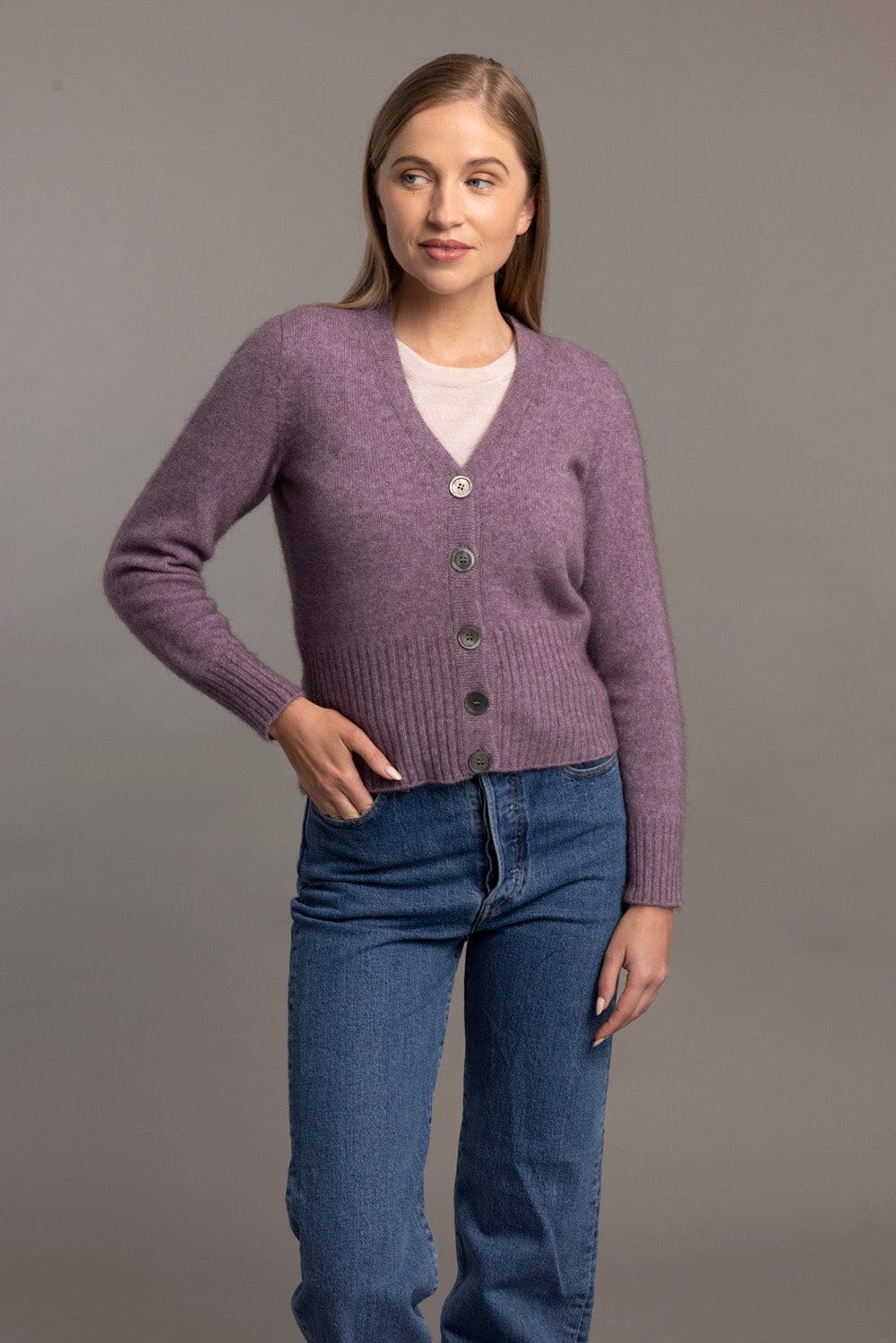 Rib Cardi MD Cardigan McDonald 