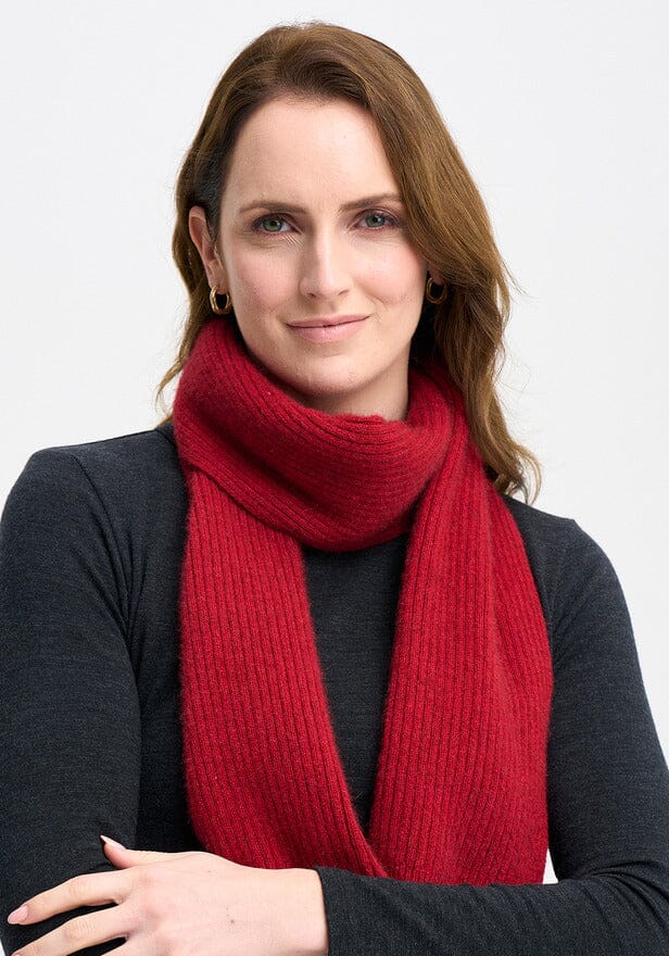 Ribbed Scarf Scarf Merinomink 