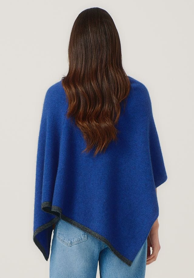 Two Tone Poncho Poncho Merinomink 