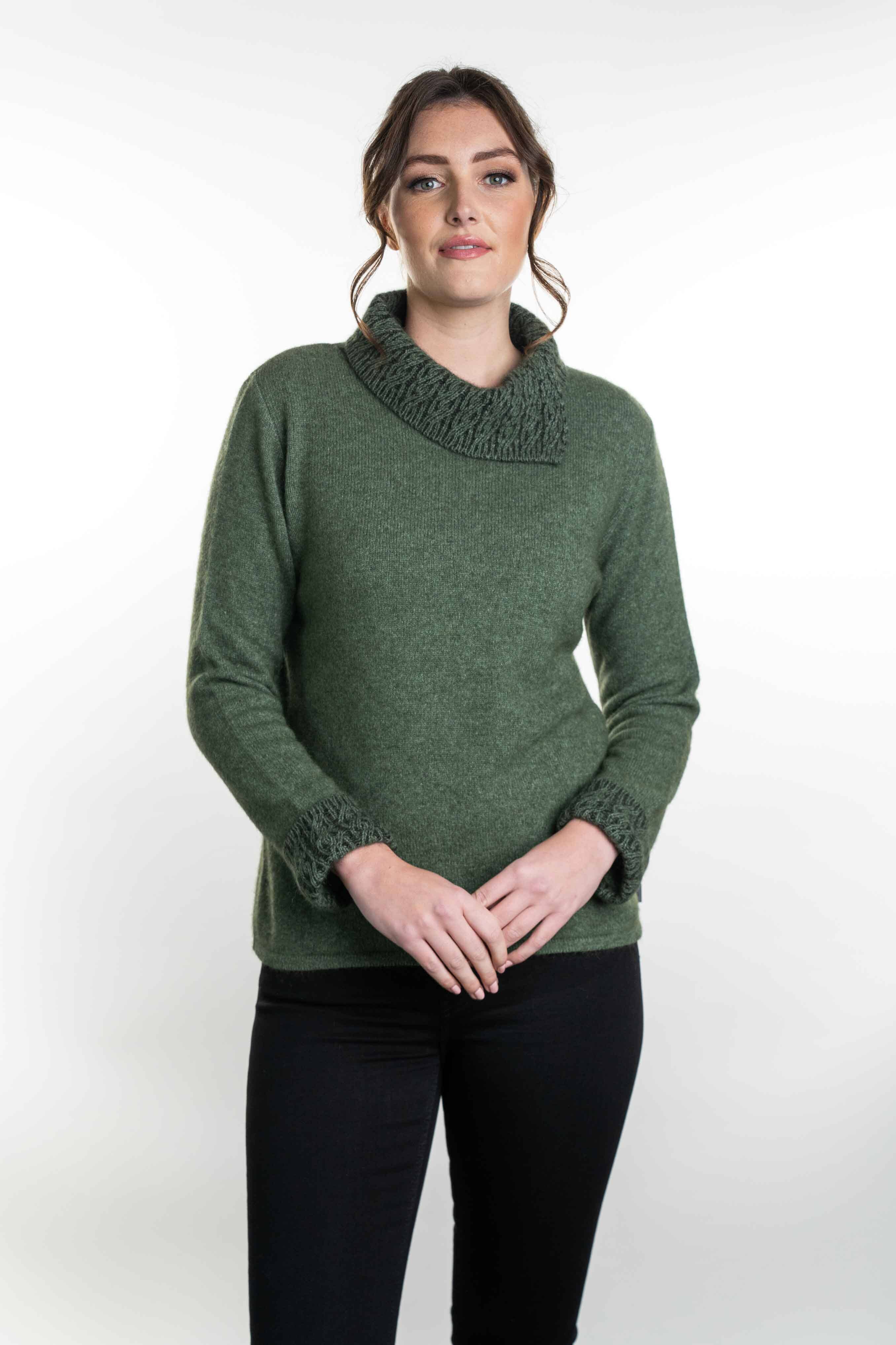 Two Tone Trim Jumper Women Sweater Koru 