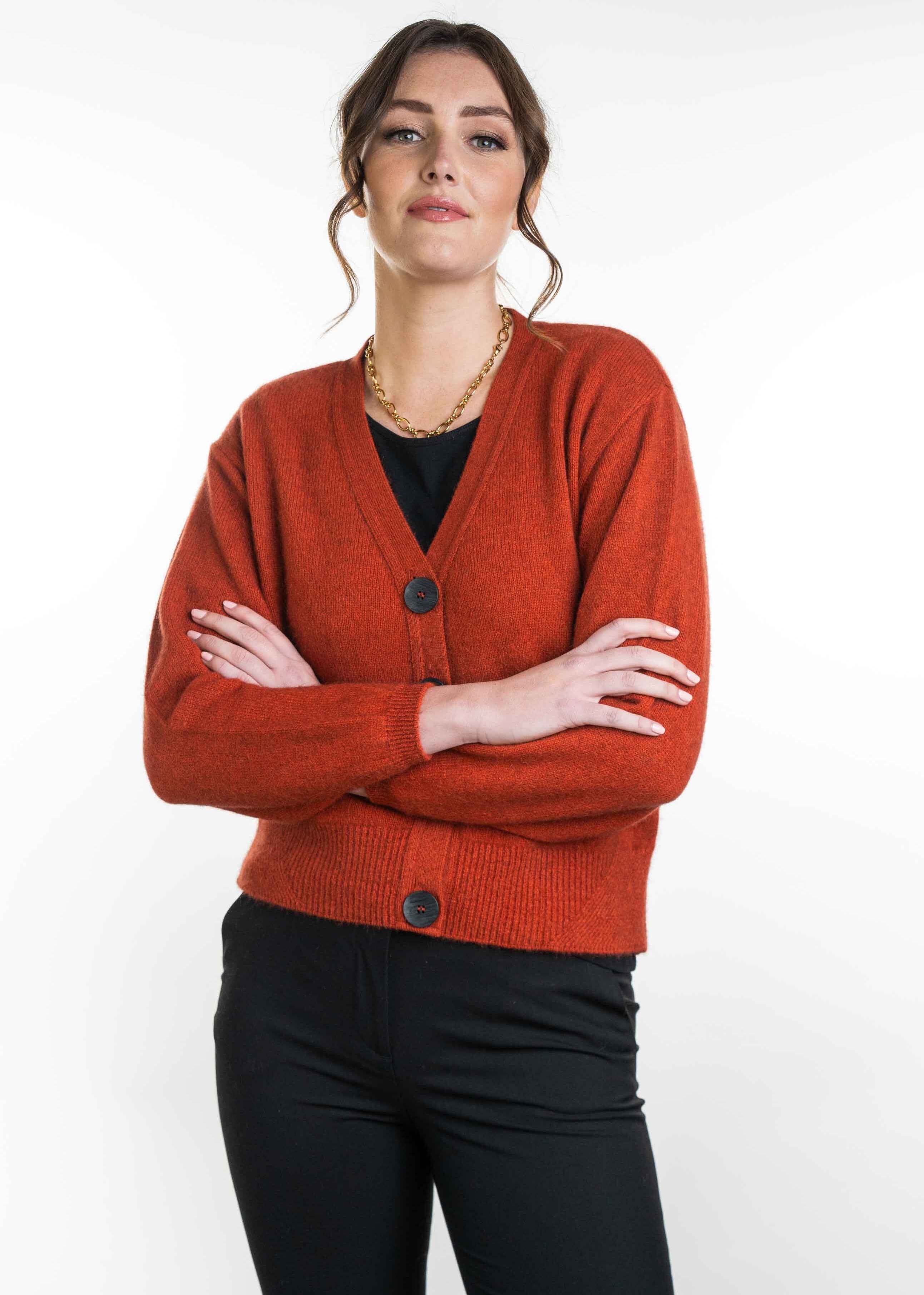 V Neck Cardigan Koru Women Cardigan Koru 