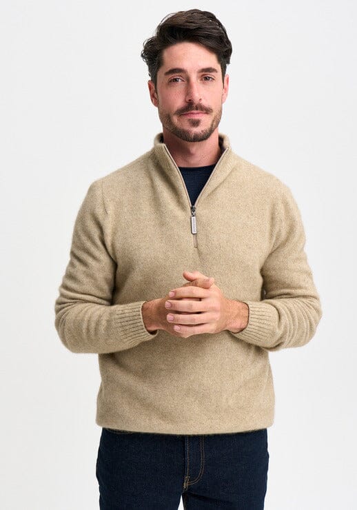 Whittaker Half Zip Merinomink Mens Sweater Merinomink 