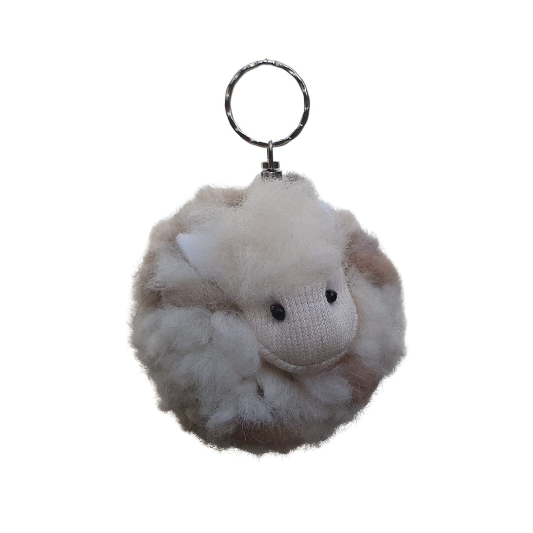 Wool Keychain Sheep Keychain Rozcraft Ltd 