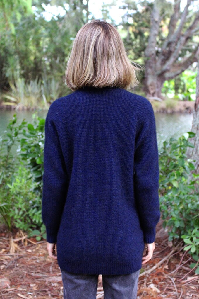 Boyfriend Cardigan Possum Merino Lothlorian 