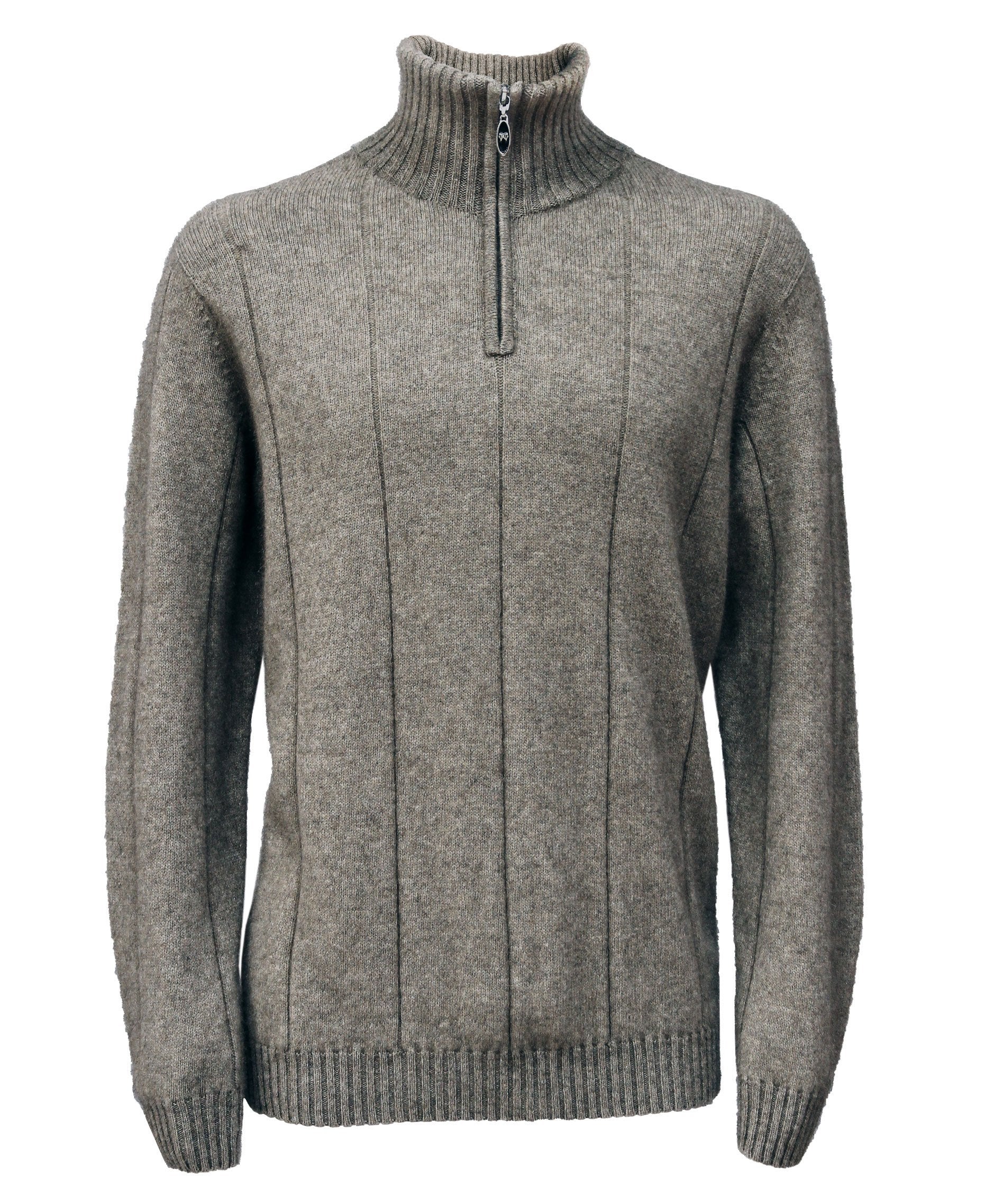 Javelin Zip Neck Mens Sweater Noble Wilde 