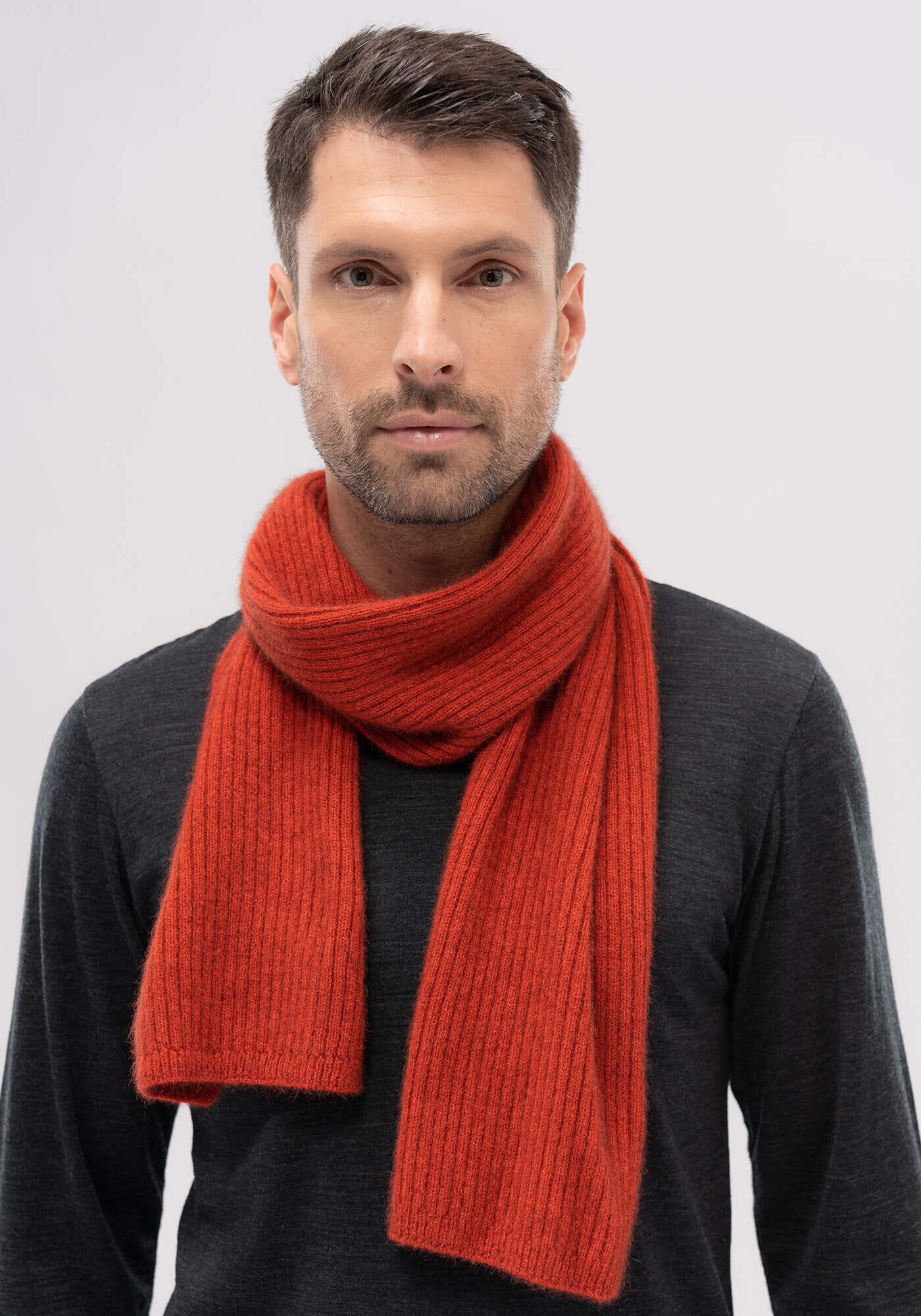 Ribbed Scarf Scarf Merinomink 